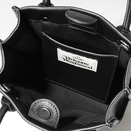 Vivienne Westwood レディース ショルダーバッグ TEDDY SMALL TOTE CROSSBODY 4803000DU S000D BLACK ブラック N403