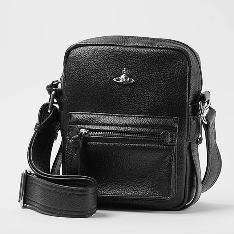 Vivienne Westwood レディース メンズ ショルダーバッグ JACKSON CROSSBODY SATCHEL S 4803000WU S000D BLACK ブラック N403