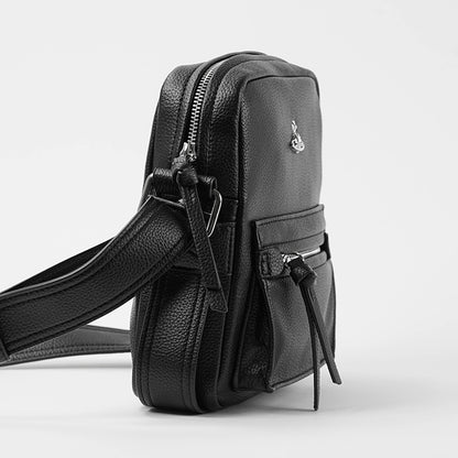 Vivienne Westwood レディース メンズ ショルダーバッグ JACKSON CROSSBODY SATCHEL S 4803000WU S000D BLACK ブラック N403