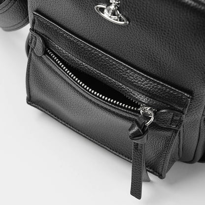 Vivienne Westwood レディース メンズ ショルダーバッグ JACKSON CROSSBODY SATCHEL S 4803000WU S000D BLACK ブラック N403