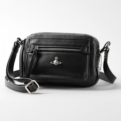 Vivienne Westwood レディース メンズ ショルダーバッグ HANNAH CROSSBODY 48030019U S000D BLACK ブラック N403