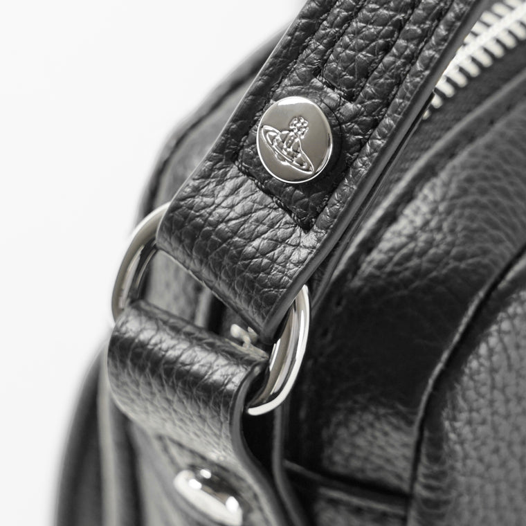 Vivienne Westwood レディース メンズ ショルダーバッグ HANNAH CROSSBODY 48030019U S000D BLACK ブラック N403