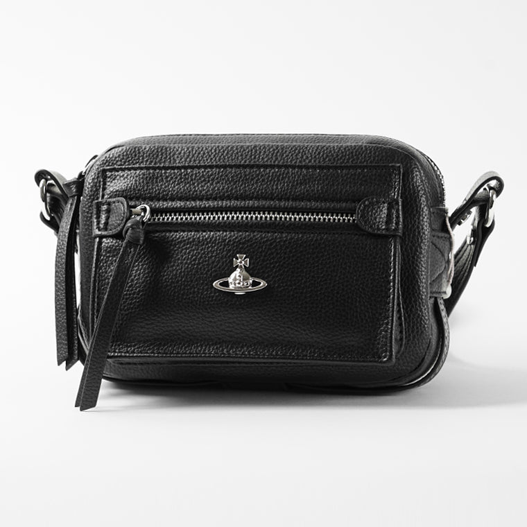 Vivienne Westwood レディース メンズ ショルダーバッグ HANNAH CROSSBODY 48030019U S000D BLACK ブラック N403