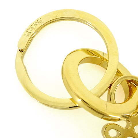 LOEWE レディース メンズ キーリング 11125203 ゴールド 8130