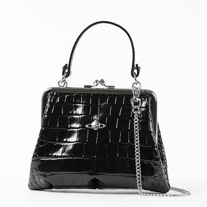 Vivienne Westwood レディース ショルダーバッグ GRANNY FRAME PURSE 4B010007W L0098 BLACK ブラック N401