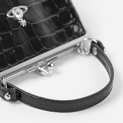 Vivienne Westwood レディース ショルダーバッグ GRANNY FRAME PURSE 4B010007W L0098 BLACK ブラック N401