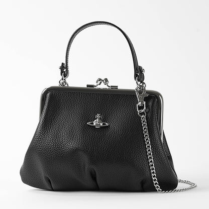 Vivienne Westwood レディース ショルダーバッグ GRANNY FRAME PURSE 4B010007W S000D BLACK ブラック N403