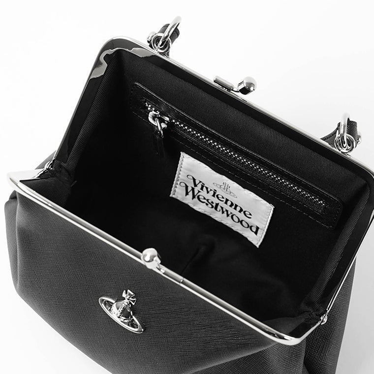 Vivienne Westwood レディース ショルダーバッグ GRANNY FRAME PURSE 4B010007W S0021 BLACK ブラック N401