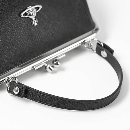 Vivienne Westwood レディース ショルダーバッグ GRANNY FRAME PURSE 4B010007W S0021 BLACK ブラック N401