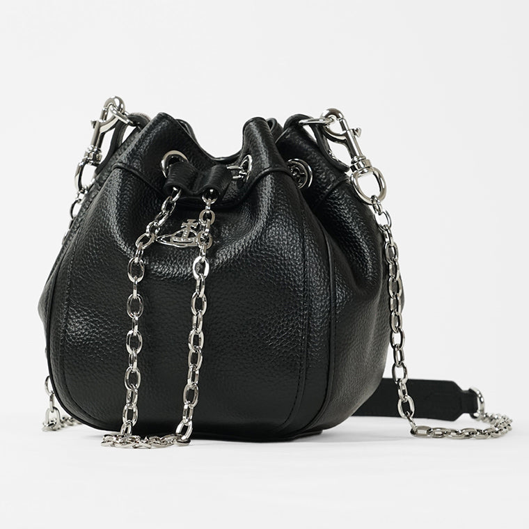 Vivienne Westwood レディース ショルダーバッグ CHRISSY SMALL BUCKET 4C030004W S000D BLACK ブラック N403