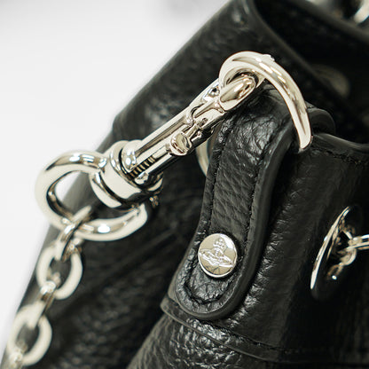 Vivienne Westwood レディース ショルダーバッグ CHRISSY SMALL BUCKET 4C030004W S000D BLACK ブラック N403