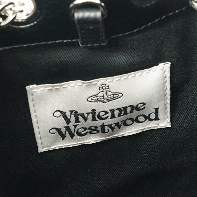 Vivienne Westwood レディース ショルダーバッグ CHRISSY SMALL BUCKET 4C030004W S000D BLACK ブラック N403