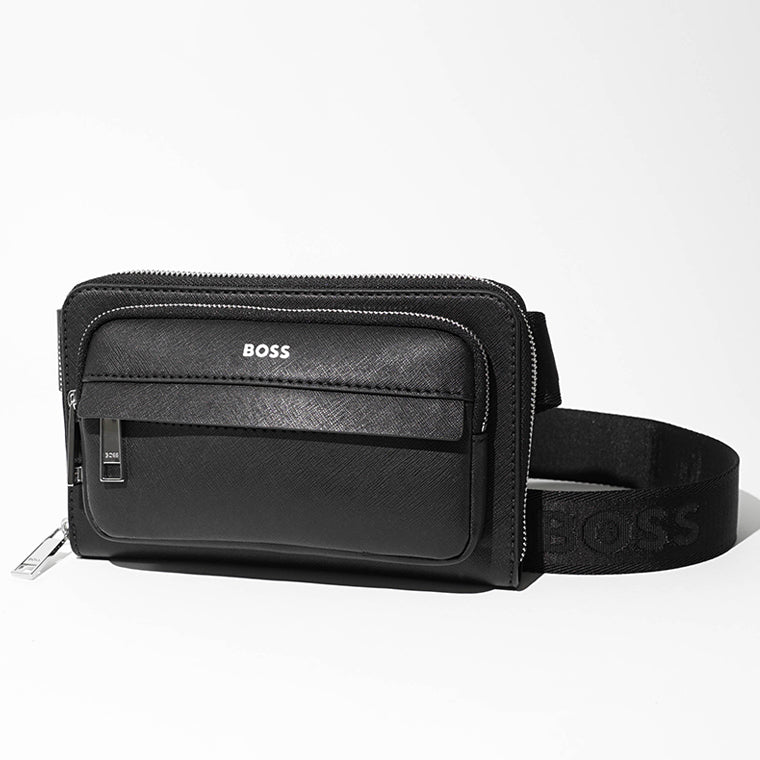 HUGO BOSS メンズ ベルトバッグ ZAIR CROSSOVER 50530098 ブラック 001