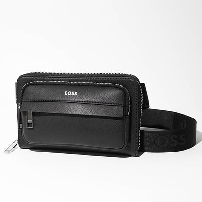 HUGO BOSS メンズ ベルトバッグ ZAIR CROSSOVER 50530098 ブラック 001