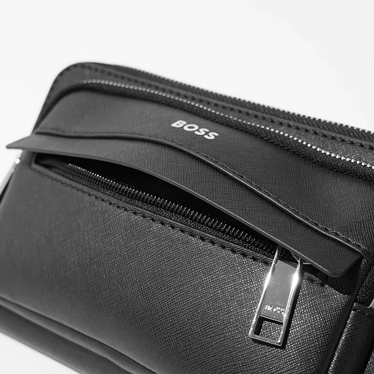 HUGO BOSS メンズ ベルトバッグ ZAIR CROSSOVER 50530098 ブラック 001