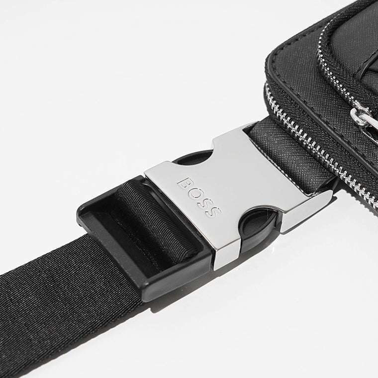 HUGO BOSS メンズ ベルトバッグ ZAIR CROSSOVER 50530098 ブラック 001