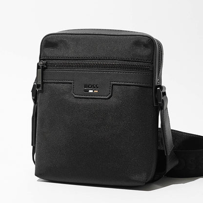 HUGO BOSS メンズ ショルダーバッグ RAY N NS ZIP 50536169 ブラック 001