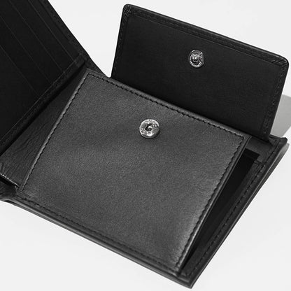【2026SS SUMMER SALE】HUGO BOSS メンズ 2つ折り財布 RANDY 4CC COIN 50546152 ブラック 001