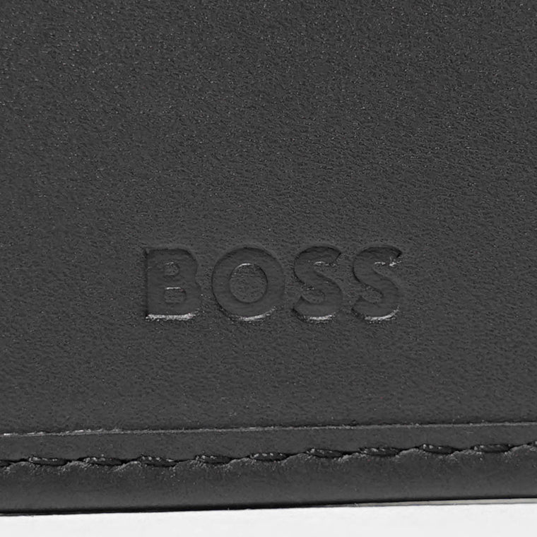 【2026SS SUMMER SALE】HUGO BOSS メンズ 2つ折り財布 RANDY 4CC COIN 50546152 ブラック 001