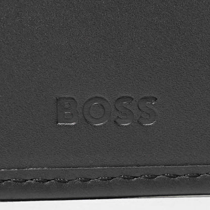 【2026SS SUMMER SALE】HUGO BOSS メンズ 2つ折り財布 RANDY 4CC COIN 50546152 ブラック 001