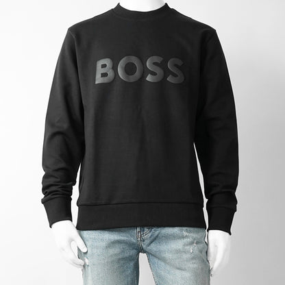HUGO BOSS メンズ スウェットシャツ SALBO 50555516 ブラック 001