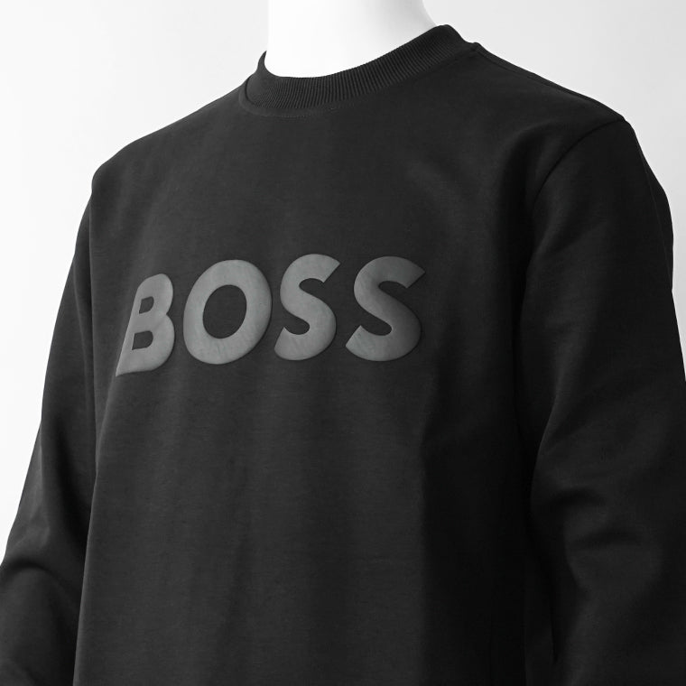 ヒューゴボス HUGO BOSS メンズ スウェットシャツ ブラック