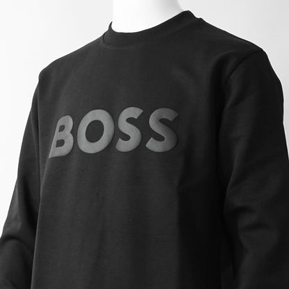 HUGO BOSS メンズ スウェットシャツ SALBO 50555516 ブラック 001
