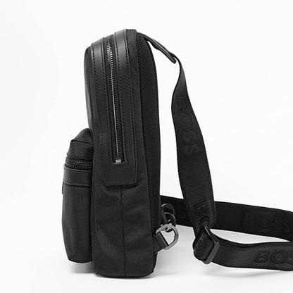 HUGO BOSS メンズ バッグ RAY N SM MONOSTRAP 50562897 ブラック 001