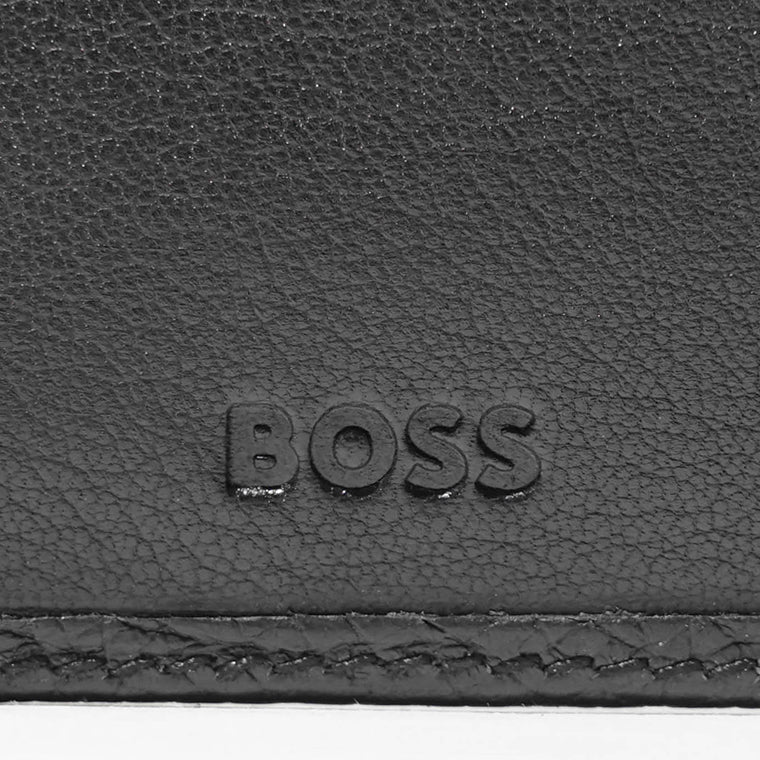 【2026SS SUMMER SALE】HUGO BOSS メンズ 2つ折り財布 NEW CROSSTOWN BIFZIP 50563612 ブラック 001