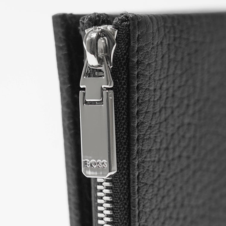 【2026SS SUMMER SALE】HUGO BOSS メンズ 2つ折り財布 NEW CROSSTOWN BIFZIP 50563612 ブラック 001