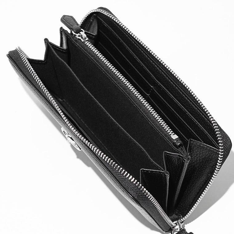 Vivienne Westwood レディース メンズ 長財布 CLASSIC ZIP ROUND WALLET 5106005BW S000D BLACK ブラック N403
