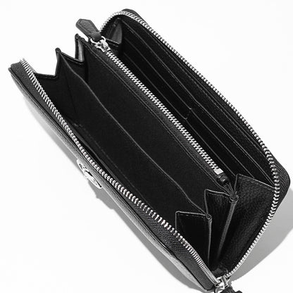 Vivienne Westwood レディース メンズ 長財布 CLASSIC ZIP ROUND WALLET 5106005BW S000D BLACK ブラック N403