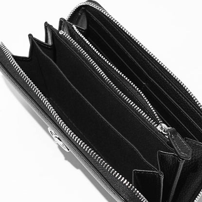 Vivienne Westwood レディース メンズ 長財布 CLASSIC ZIP ROUND WALLET 5106005BW S000D BLACK ブラック N403