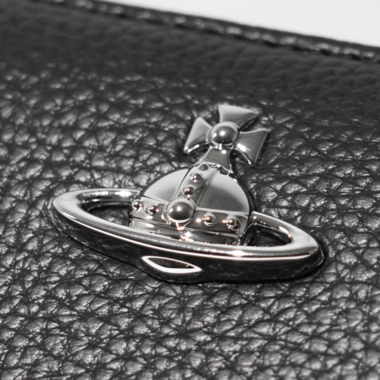 Vivienne Westwood レディース メンズ 長財布 CLASSIC ZIP ROUND WALLET 5106005BW S000D BLACK ブラック N403