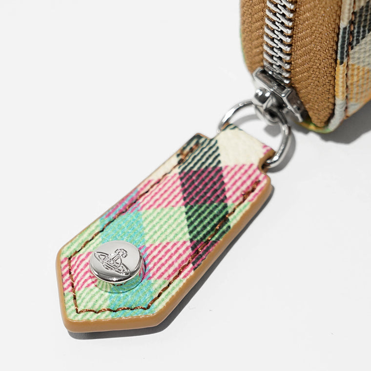 Vivienne Westwood レディース 長財布 CLASSIC ZIP ROUND WALLET 5106005BW S001S HEATHER PLAID マルチ O315