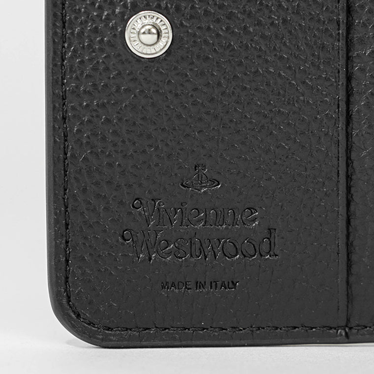Vivienne Westwood レディース メンズ 2つ折り財布 MEDIUM ZIP WALLET 5107004JU S000D BLACK ブラック N403