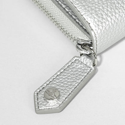 Vivienne Westwood レディース メンズ 2つ折り財布 MEDIUM ZIP WALLET 5107004JU S000D SILVER シルバー Q401