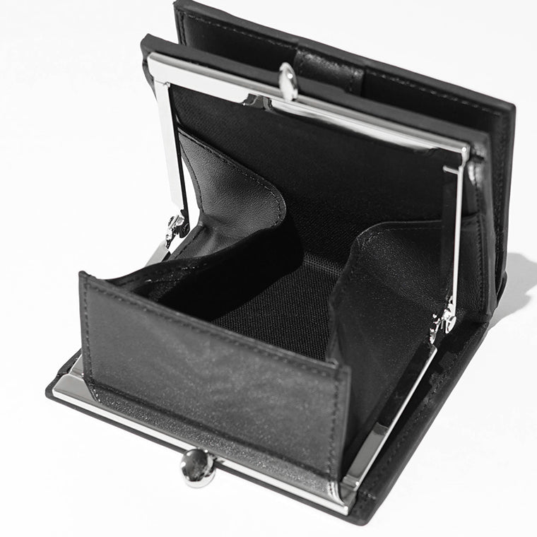 Vivienne Westwood レディース 2つ折り財布 LEATHER STUDS CLASP BIFOLD WALLET 51070056M L00DN BLACK ブラック N402