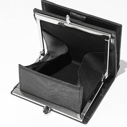 Vivienne Westwood レディース 2つ折り財布 LEATHER STUDS CLASP BIFOLD WALLET 51070056M L00DN BLACK ブラック N402