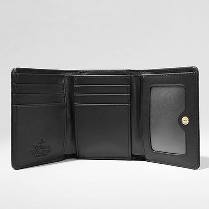 Vivienne Westwood レディース メンズ 3つ折り財布 SMALL FRAME WALLET 5115002MW L001N BLACK ブラック N402