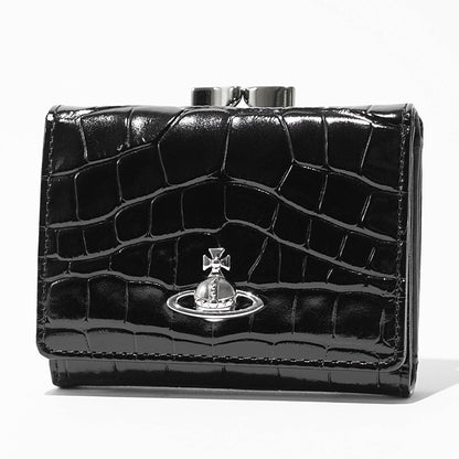 Vivienne Westwood レディース メンズ 3つ折り財布 SMALL FRAME WALLET 5115002MW L0098 BLACK ブラック N401