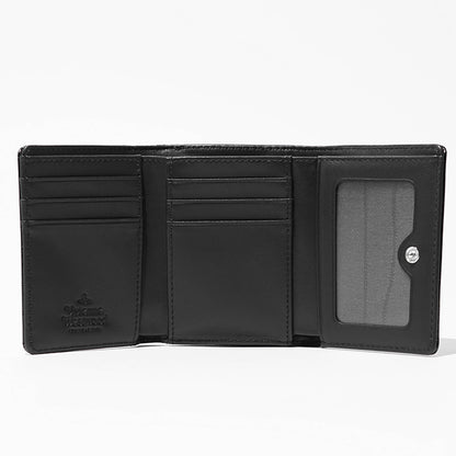 Vivienne Westwood レディース メンズ 3つ折り財布 SMALL FRAME WALLET 5115002MW L0098 BLACK ブラック N401