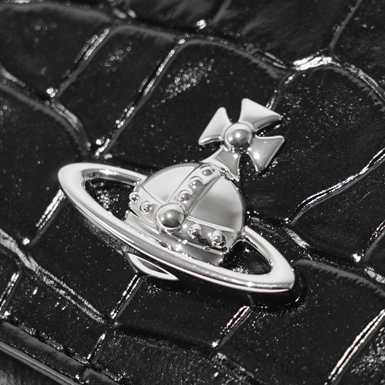 Vivienne Westwood レディース メンズ 3つ折り財布 SMALL FRAME WALLET 5115002MW L0098 BLACK ブラック N401