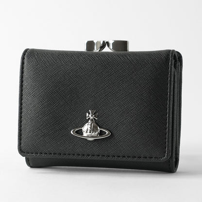 Vivienne Westwood レディース メンズ 3つ折り財布 SMALL FRAME WALLET 5115002MW S0021 BLACK ブラック N401