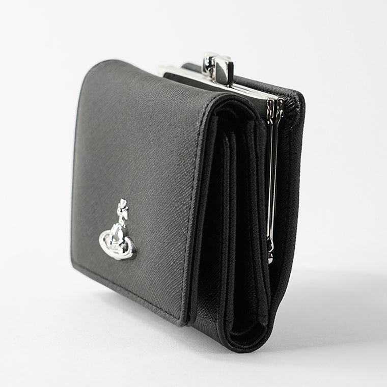 Vivienne Westwood レディース メンズ 3つ折り財布 SMALL FRAME WALLET 5115002MW S0021 BLACK ブラック N401