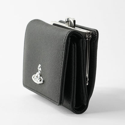 Vivienne Westwood レディース メンズ 3つ折り財布 SMALL FRAME WALLET 5115002MW S0021 BLACK ブラック N401
