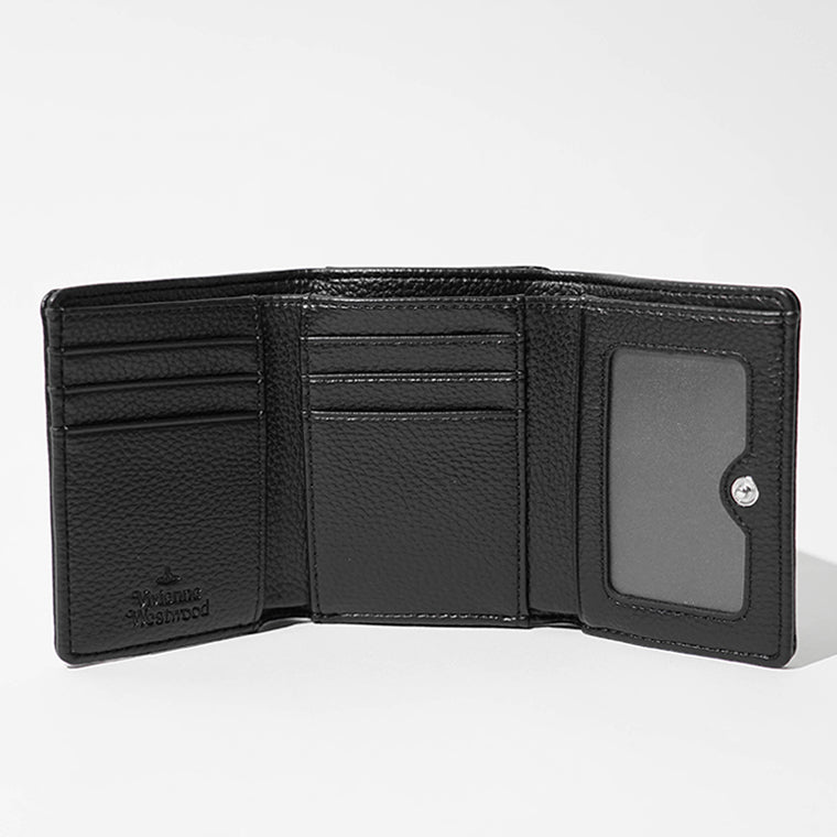 Vivienne Westwood レディース メンズ 3つ折り財布 SMALL FRAME WALLET 5115002NW S000D BLACK ブラック N403