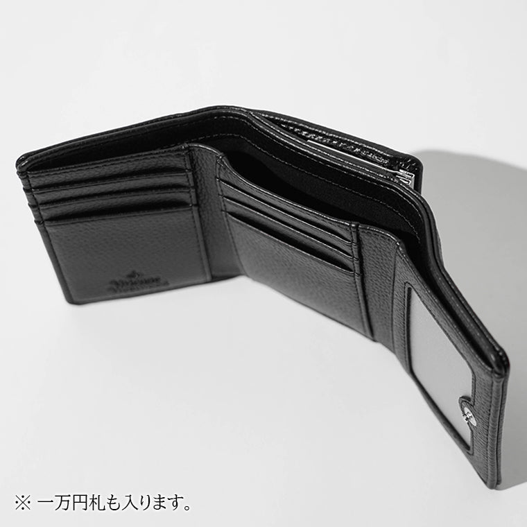 Vivienne Westwood レディース メンズ 3つ折り財布 SMALL FRAME WALLET 5115002NW S000D BLACK ブラック N403