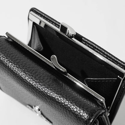 Vivienne Westwood レディース メンズ 3つ折り財布 SMALL FRAME WALLET 5115002NW S000D BLACK ブラック N403