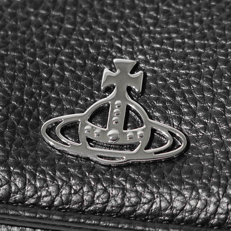 Vivienne Westwood レディース メンズ 3つ折り財布 SMALL FRAME WALLET 5115002NW S000D BLACK ブラック N403